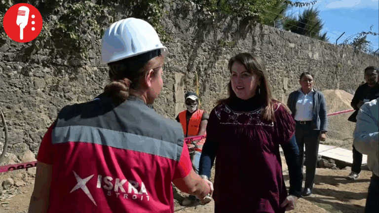 Margarita González Saravia impulsa obras educativas e hidráulicas en Tepoztlán