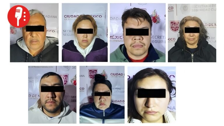 Caen siete integrantes de La Unión Tepito