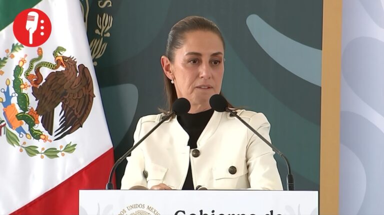 Sheinbaum exige a Salinas Pliego cumplir con sus impuestos