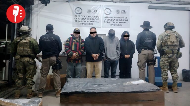 Caen nueve presuntos narcotraficantes en Jalisco