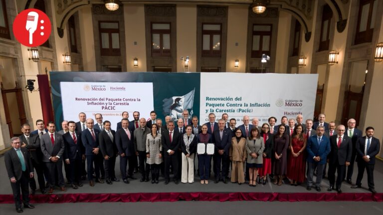 Sheinbaum renueva el Pacic y reduce el costo de la canasta básica