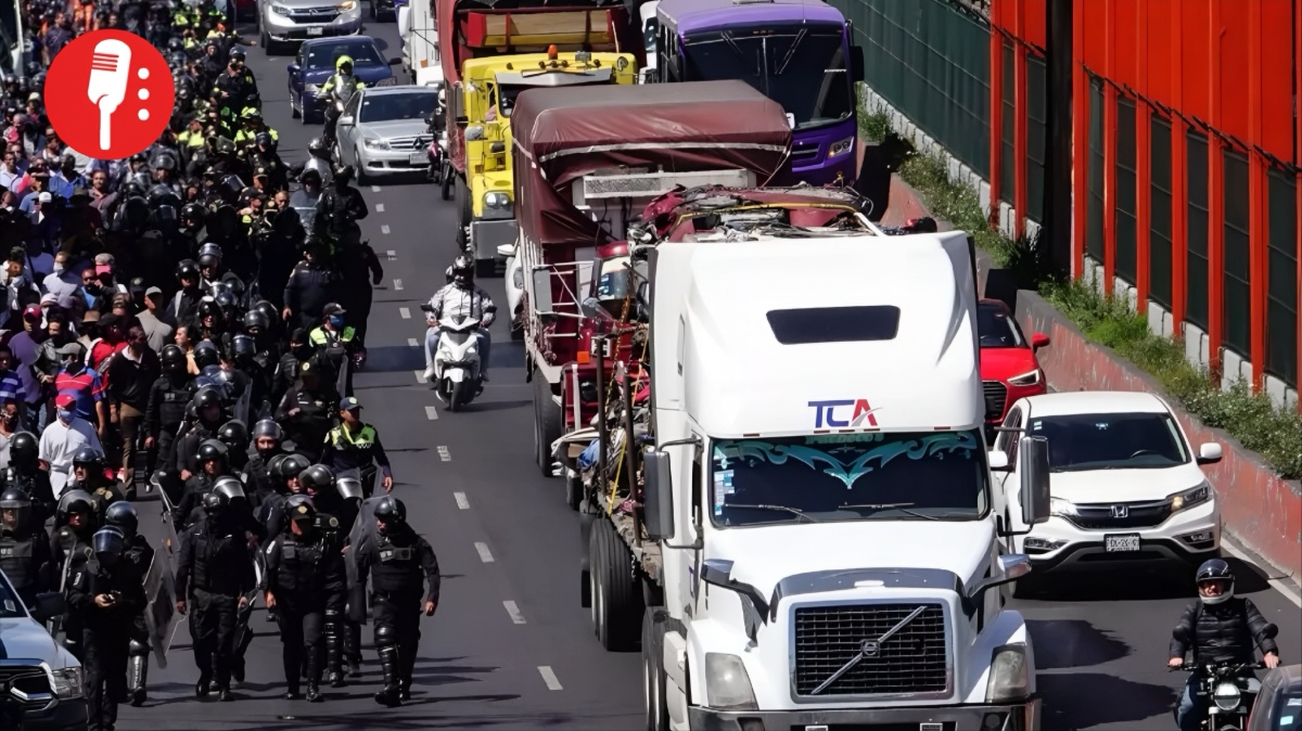 Confirman paro nacional de transportistas y campesinos