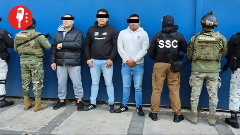 Detenidos mandos de “Los Rodolfos” en CDMX