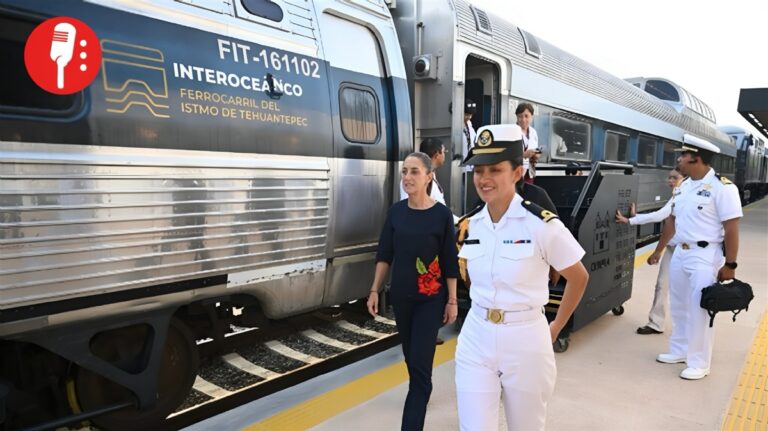 Inauguración de estaciones del tren interoceánico en Chiapas