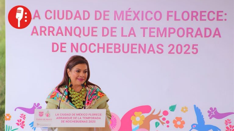 Arranca en Xochimilco la venta de Nochebuena con más de 1 millón 800 mil plantas