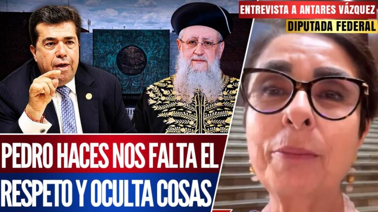 Entrevista | Antares Vázquez: Pedro Haces traicionó a Diputados invitando a Israel sin consultarnos