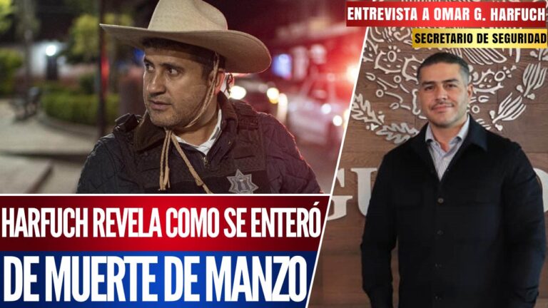 Entrevista | Harfuch revela sobre caso Carlos Manzo, seguridad de la presidenta y la nueva fiscal.