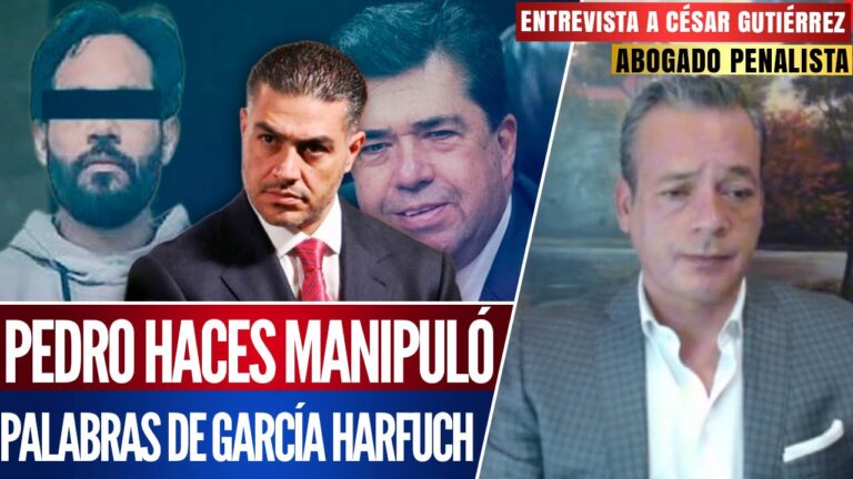 Entrevista | César Gutiérrez: Mentirosos Harfuch nunca defendió a Pedro Haces