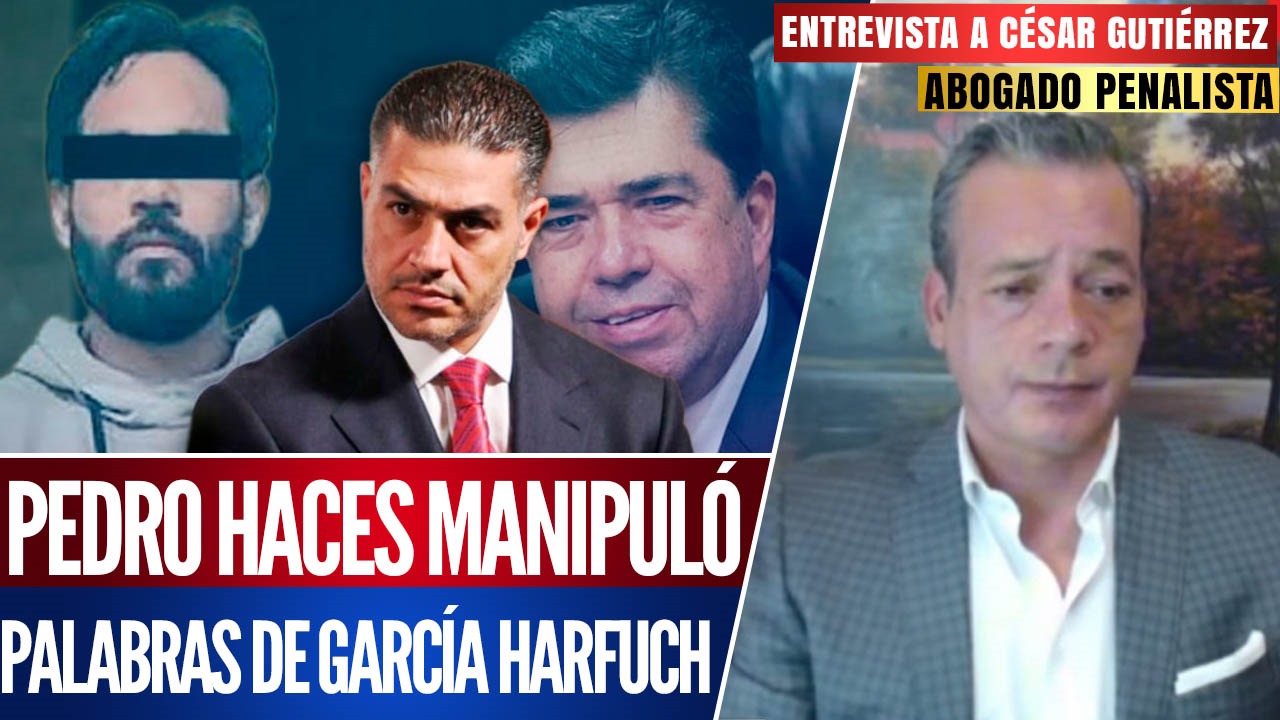 Entrevista | César Gutiérrez: Mentirosos Harfuch nunca defendió a Pedro Haces