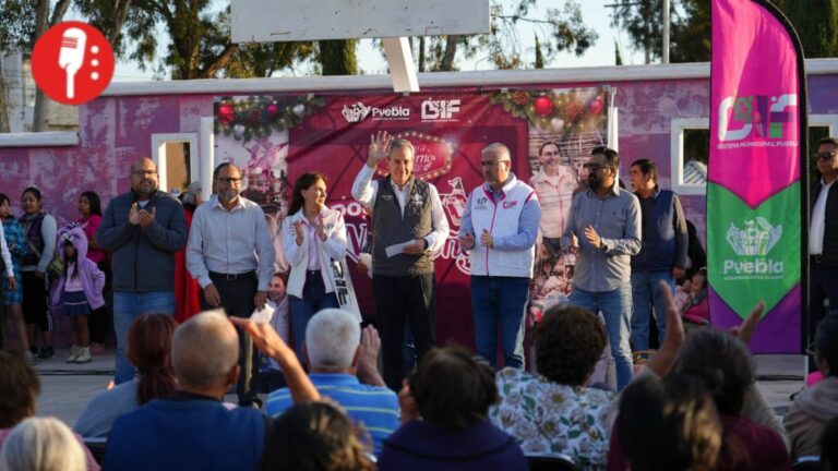 Pepe Chedraui propicia ambiente familiar con posadas navideñas en Puebla