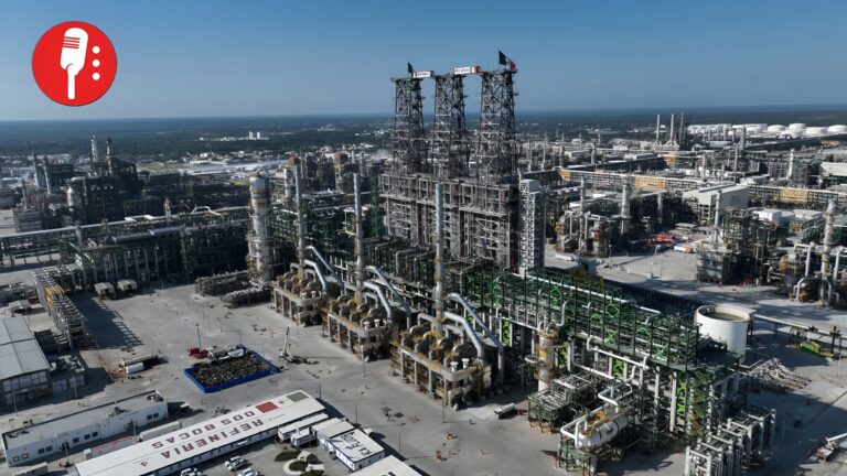 Dos Bocas alcanza nivel récord de refinación en Pemex