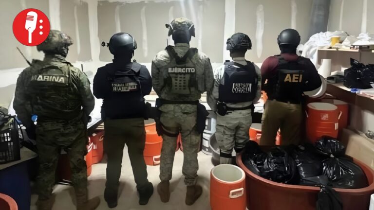 Desmantelan laboratorio de metanfetamina en Tijuana