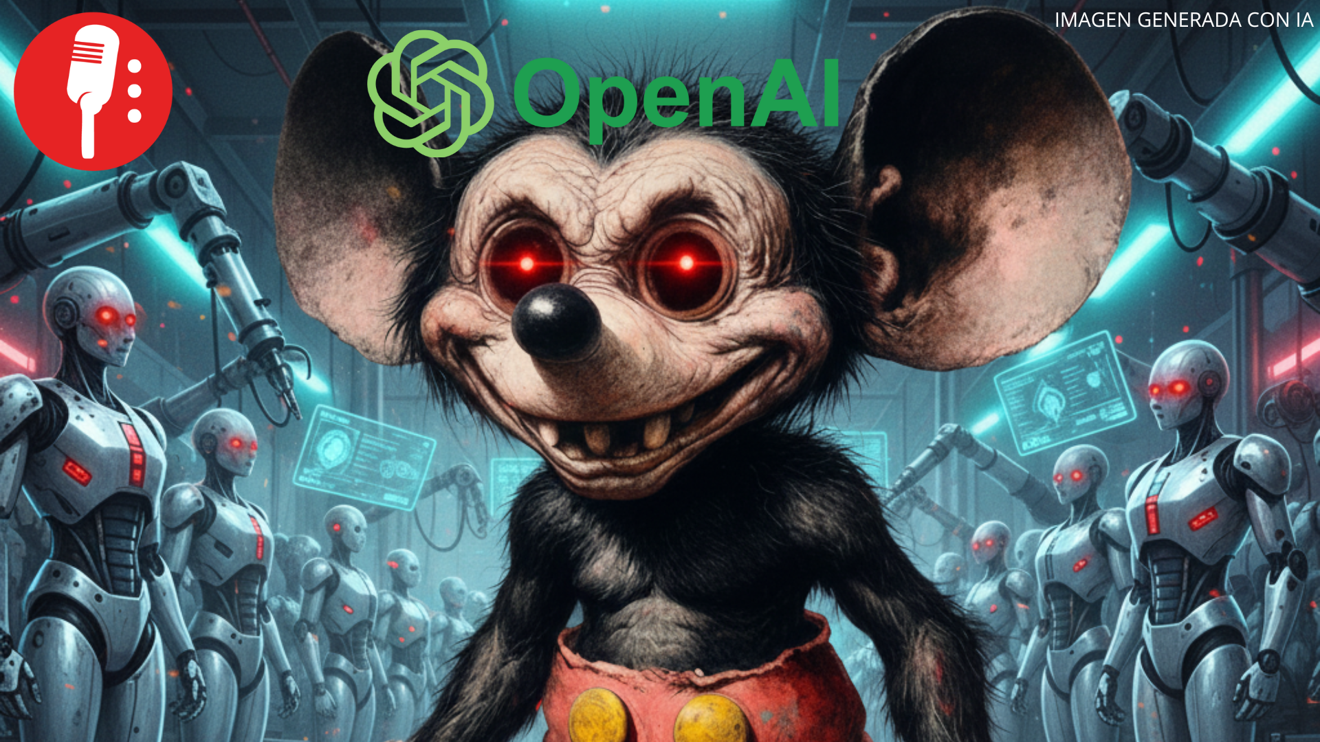 Disney va por la IA: invertirá mil millones de dólares en OpenAI