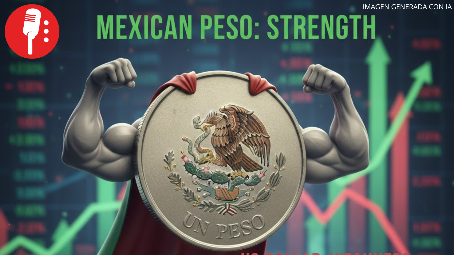Peso mexicano cierra 2025 con su mejor ganancia anual desde 1994
