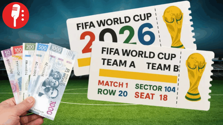 Más de millón y medio de pesos en reventa para partidos del mundial en México