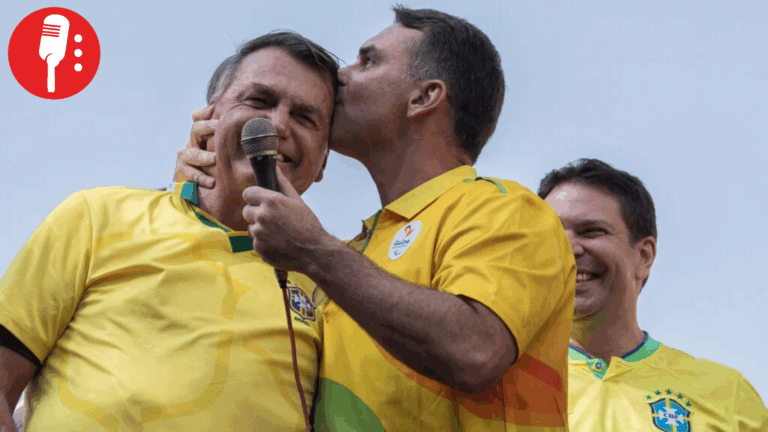 Flavio Bolsonaro condiciona candidatura presidencial a cambio de amnistía para su padre