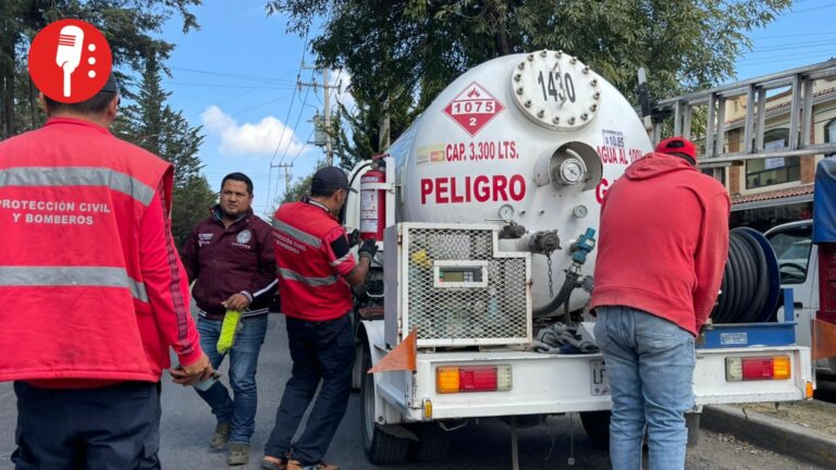 Toluca fortalece supervisión de autotanques de gas LP para garantizar seguridad