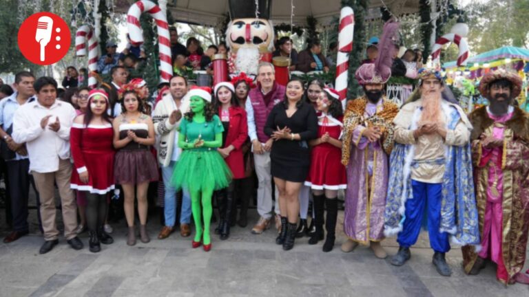 Pepe Chedraui celebra convivencia navideña en la posada de Totimehuacan