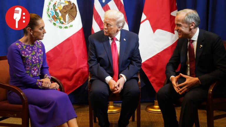 Trump presume encuentro con Sheinbaum y Carney en el marco del Mundial 2026
