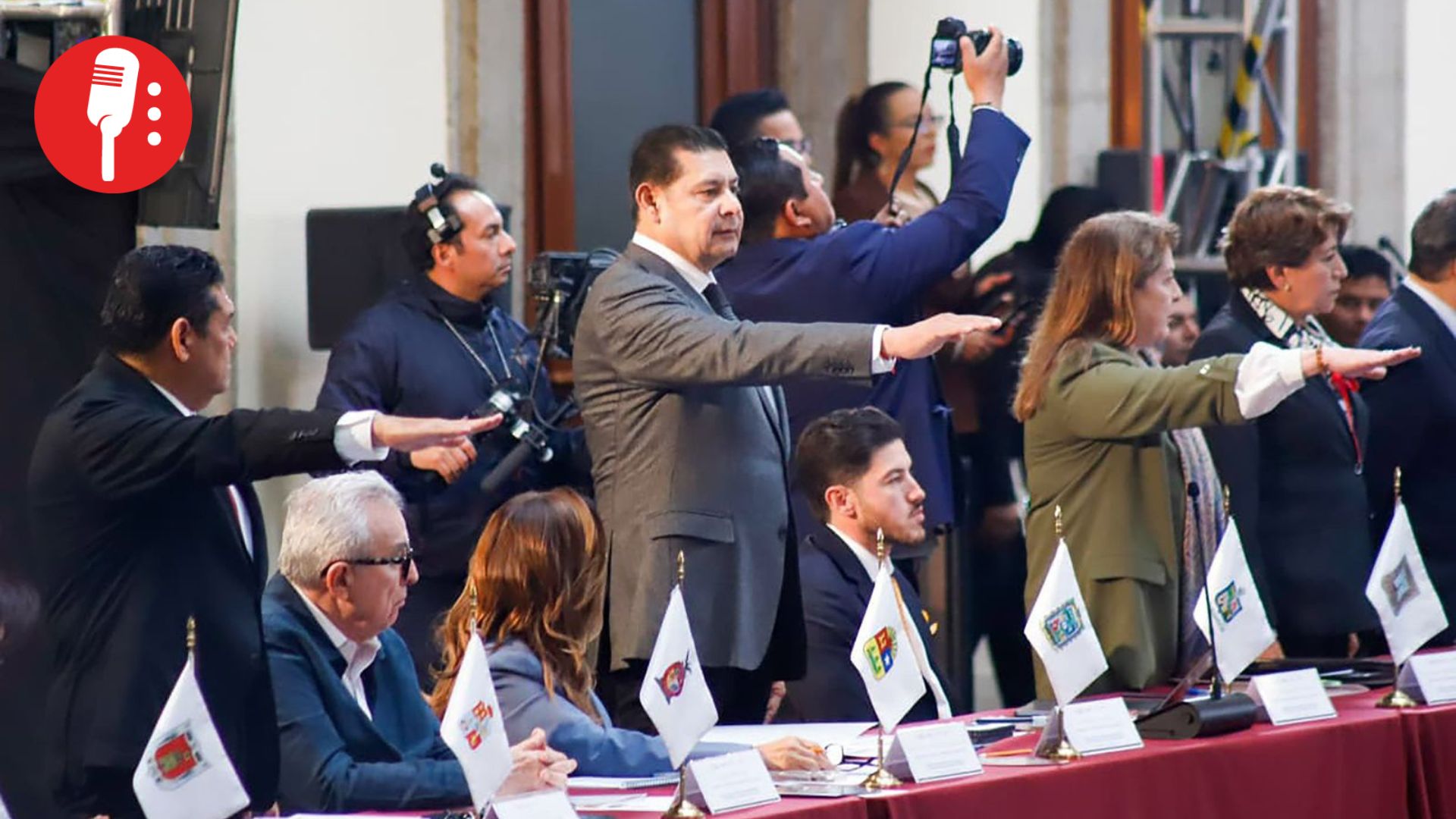 Alejandro Armenta rinde protesta como integrante del Consejo Nacional de Protección Civil