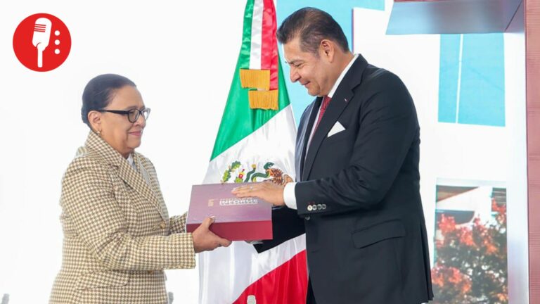 “La Presidenta le tiene un genuino cariño a Puebla”: Rosa Icela destaca coordinación y liderazgo de Armenta
