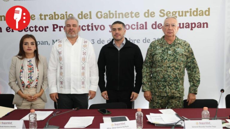 Michoacán refuerza su estrategia de seguridad con despliegue permanente y nuevas acciones coordinadas