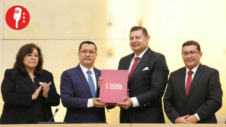 Alejandro Armenta entrega su Primer Informe ante el Congreso de Puebla