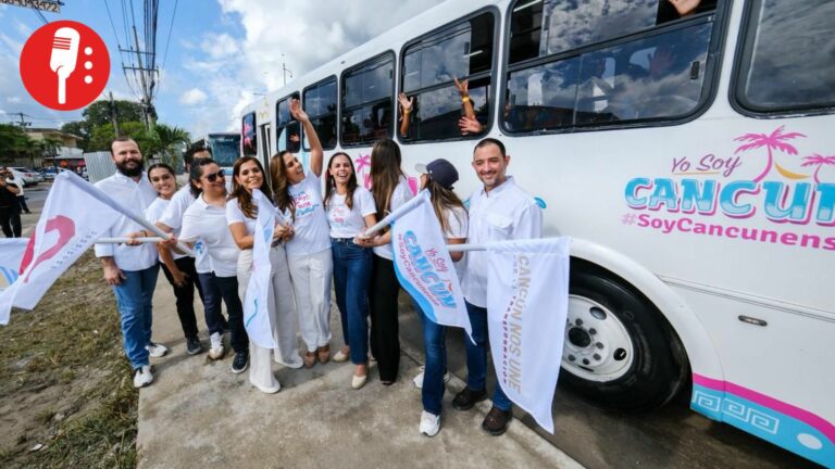 “Playas para todas y todos”: Cancún estrena Ruta Mar, transporte gratuito al litoral