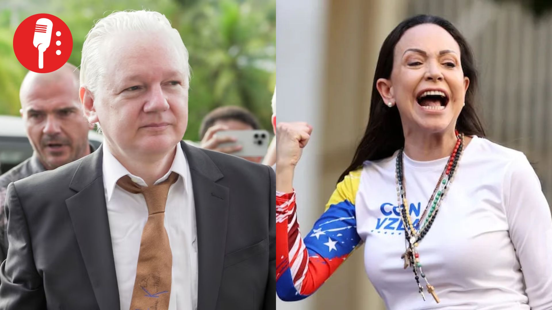 Assange acusa a la Fundación Nobel de avalar crímenes de guerra tras premiar a María Corina Machado