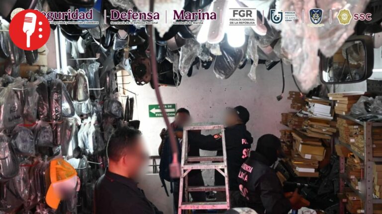 Golpe al mercado ilegal de autopartes en CDMX: caen bodegas y clausuran negocios