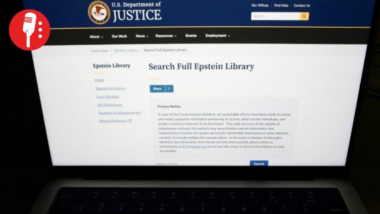 Archivos de Epstein desaparecen del portal del DOJ y crecen las dudas sobre transparencia