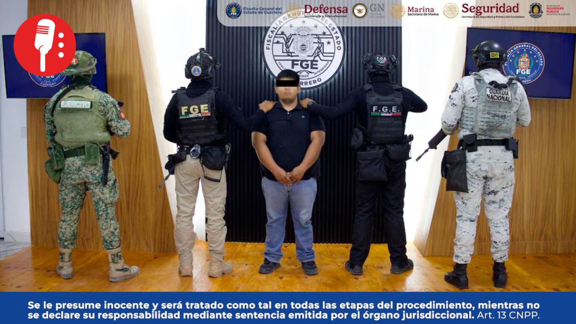 Cae presunto responsable del asesinato de funcionario del IMSS-Bienestar en Chilpancingo