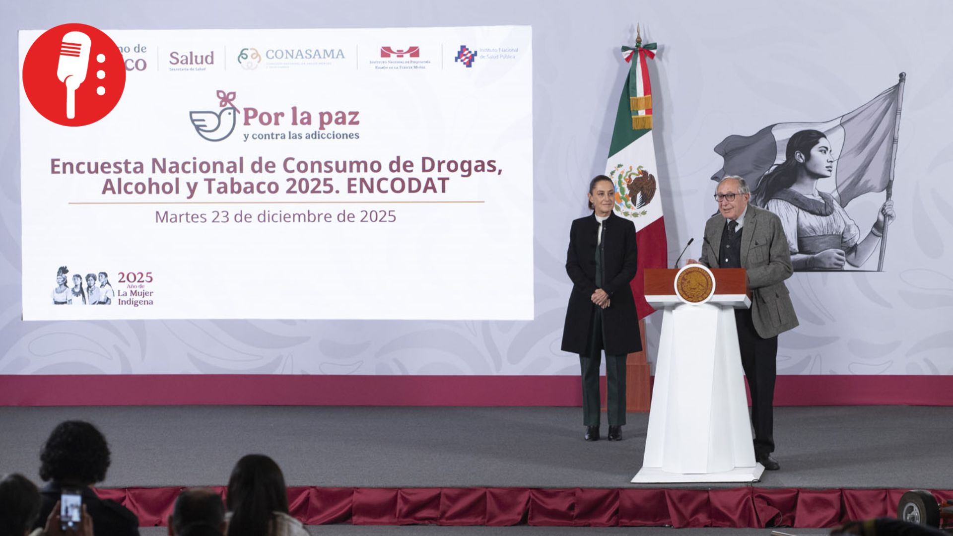 ENCODAT 2025 confirma caída en consumo de fentanilo y respalda estrategia antidrogas de Sheinbaum