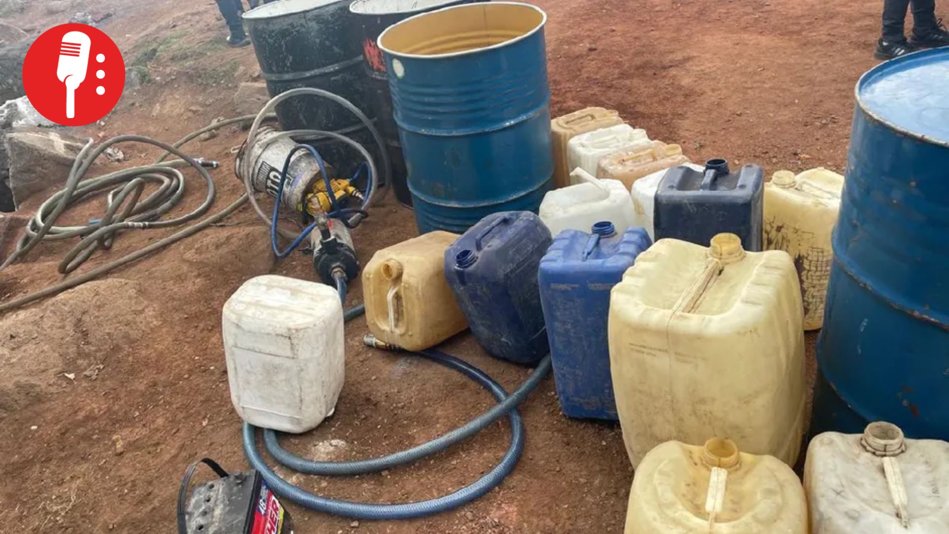 Golpe al huachicol en Edomex: aseguran más de 30 mil litros tras cateos simultáneos