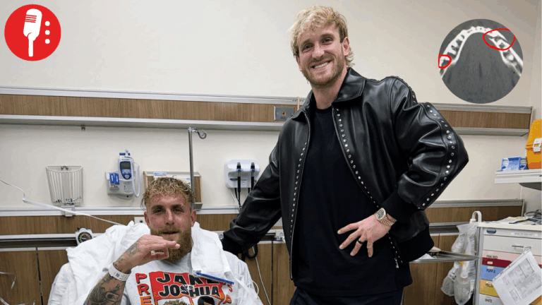 Jake Paul, con la mandíbula rota tras el KO de Joshua: “Denme al Canelo en 10 días”