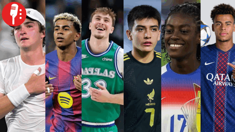 Los 10 deportistas jóvenes que brillaron en 2025