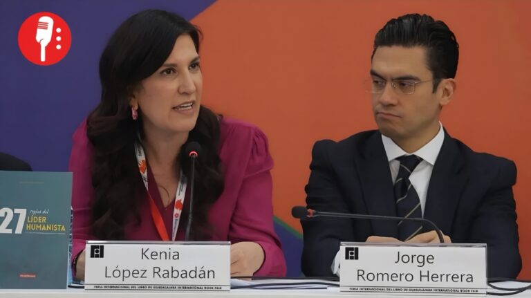 Jorge Romero postula a Kenia López Rabadán para 2030