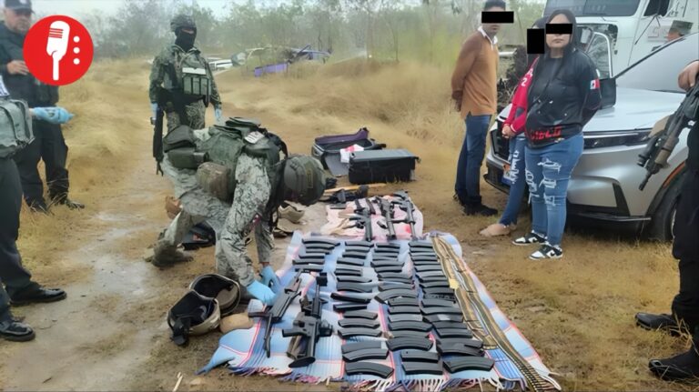 Capturan a tres pistoleros en Tamaulipas