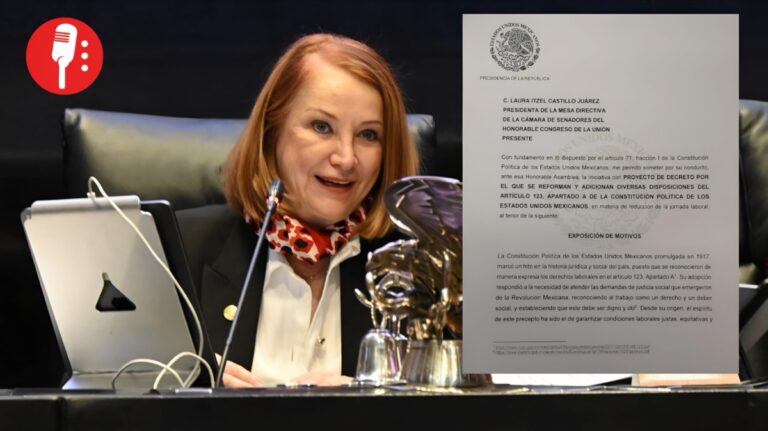 Senado recibe iniciativa presidencial para reducir la jornada laboral