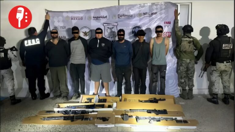 Detenidos miembros de Los Mayos en Rosarito
