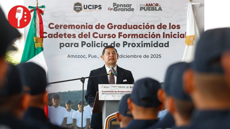 Graduación de 149 nuevos policías de proximidad en Amozoc