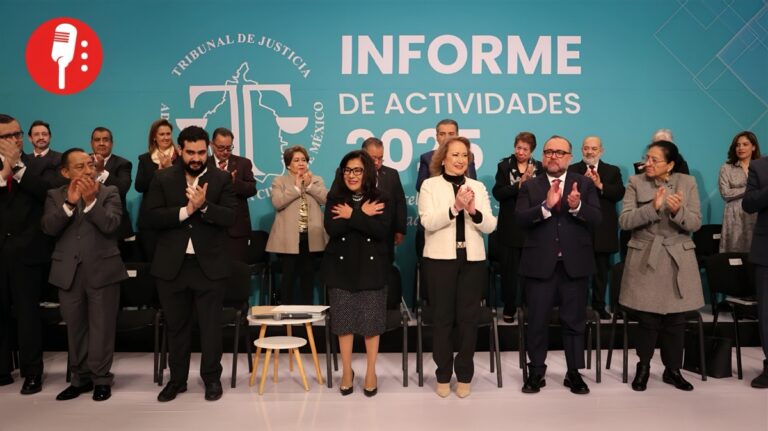 Yasmín Esquivel reconoce el trabajo del Tribunal de Justicia Administrativa