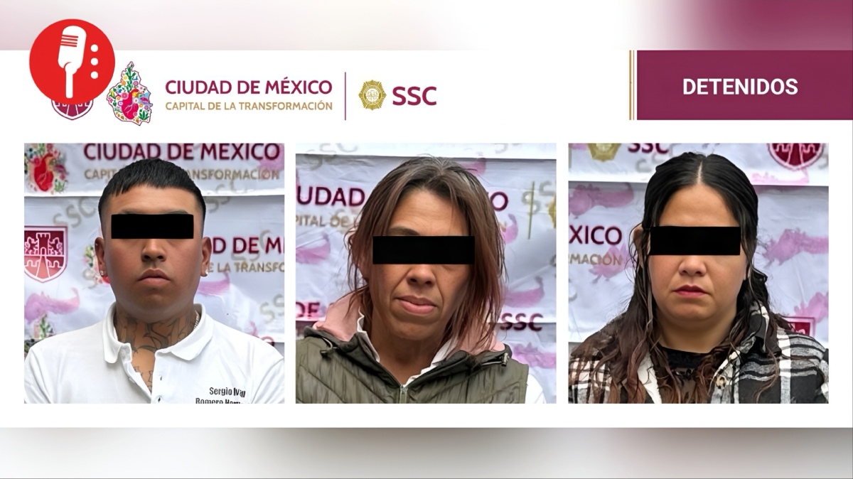 Capturan a extorsionadores en Indios Verdes