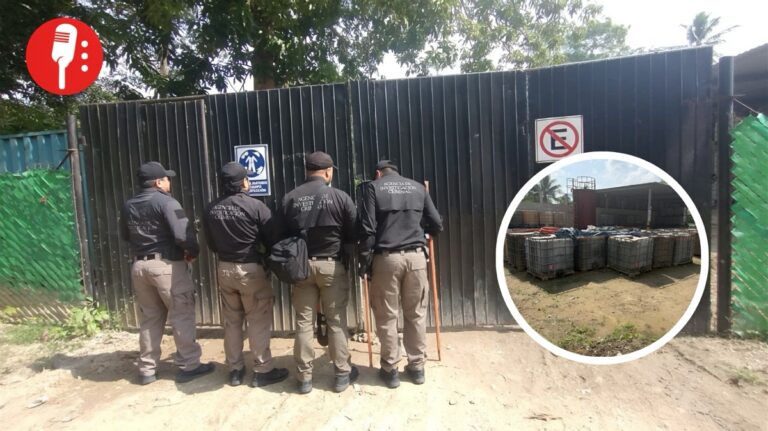 Decomiso de huachicol en Tabasco