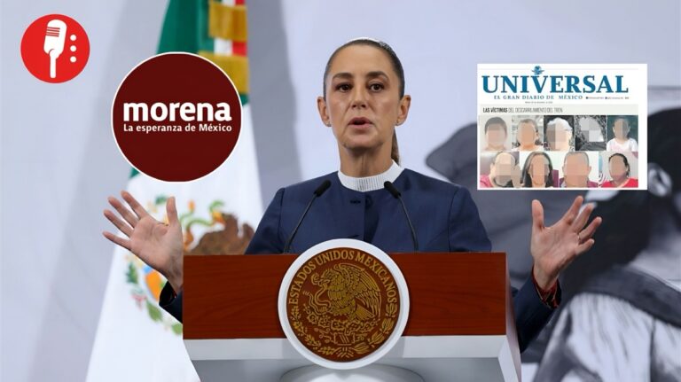 Morena reprocha portada de El Universal