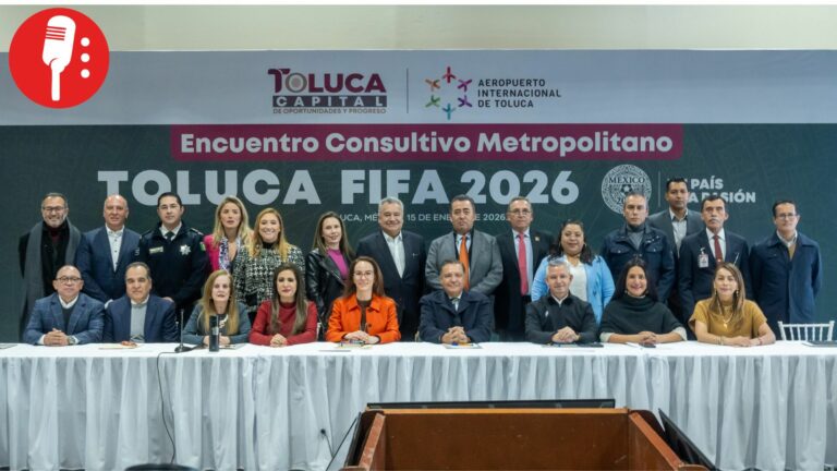 Ricardo Moreno destaca Mundial 2026 como motor de desarrollo para la capital mexiquense
