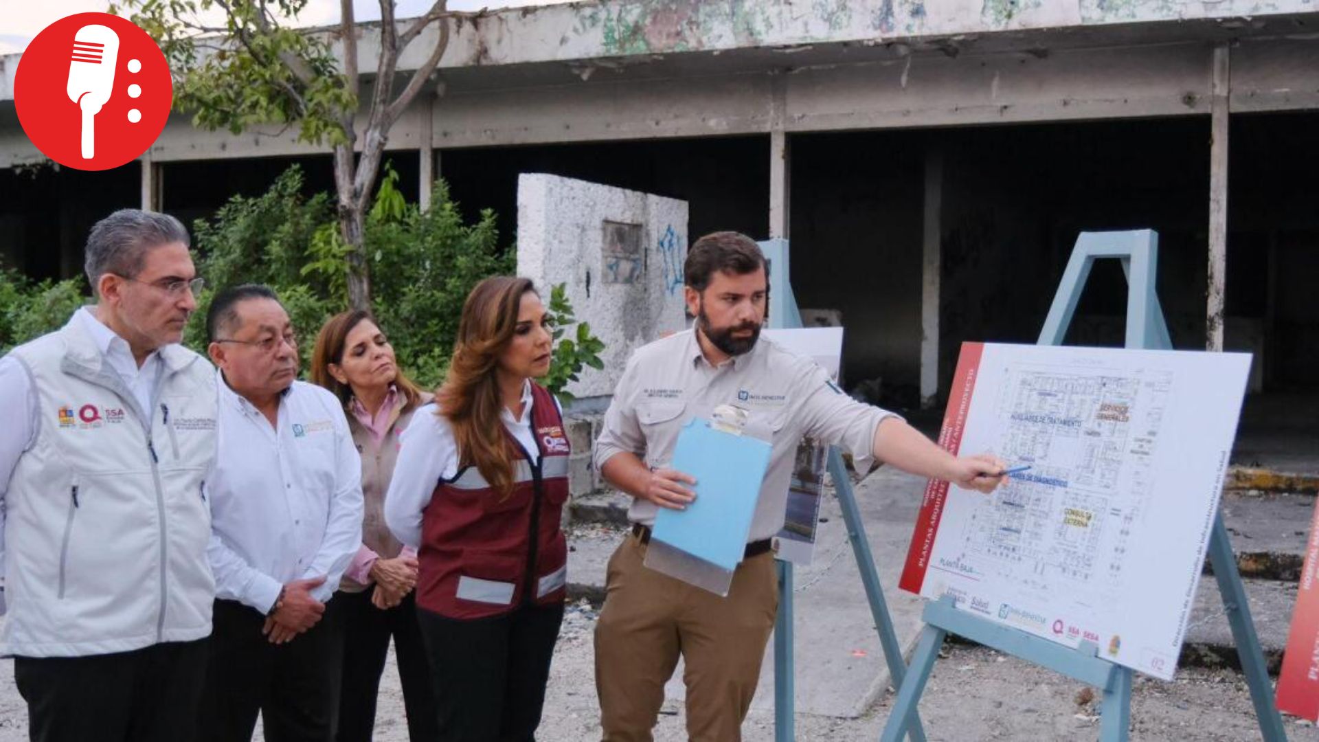 Anuncian recuperación del antiguo hospital Kumate para el nuevo Hospital Materno Infantil de Cancún.