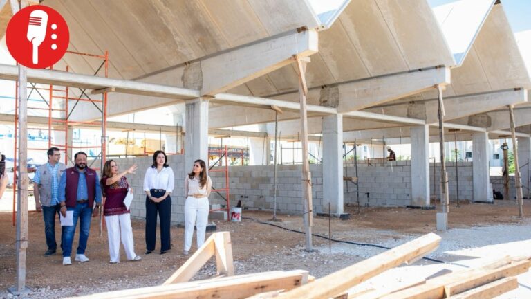 Estefanía Mercado y Mara Lezama supervisan construcción de Fábrica de Artes y Oficios en Playa del Carmen