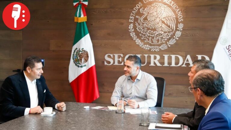 Alejandro Armenta y García Harfuch coordinan esfuerzos en seguridad