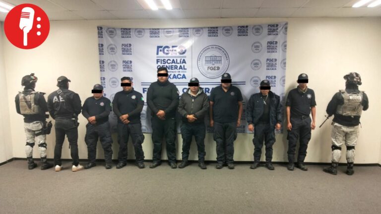 Detienen a siete policías implicados en asesinato de menor de 10 años en Oaxaca